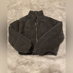 SHEIN cropped puffer jacket coat